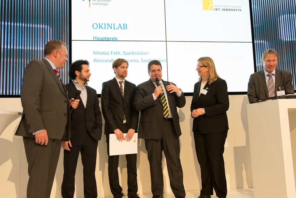 IKT Innovativ CeBIT 2014- Hauptpreis Okinlab2