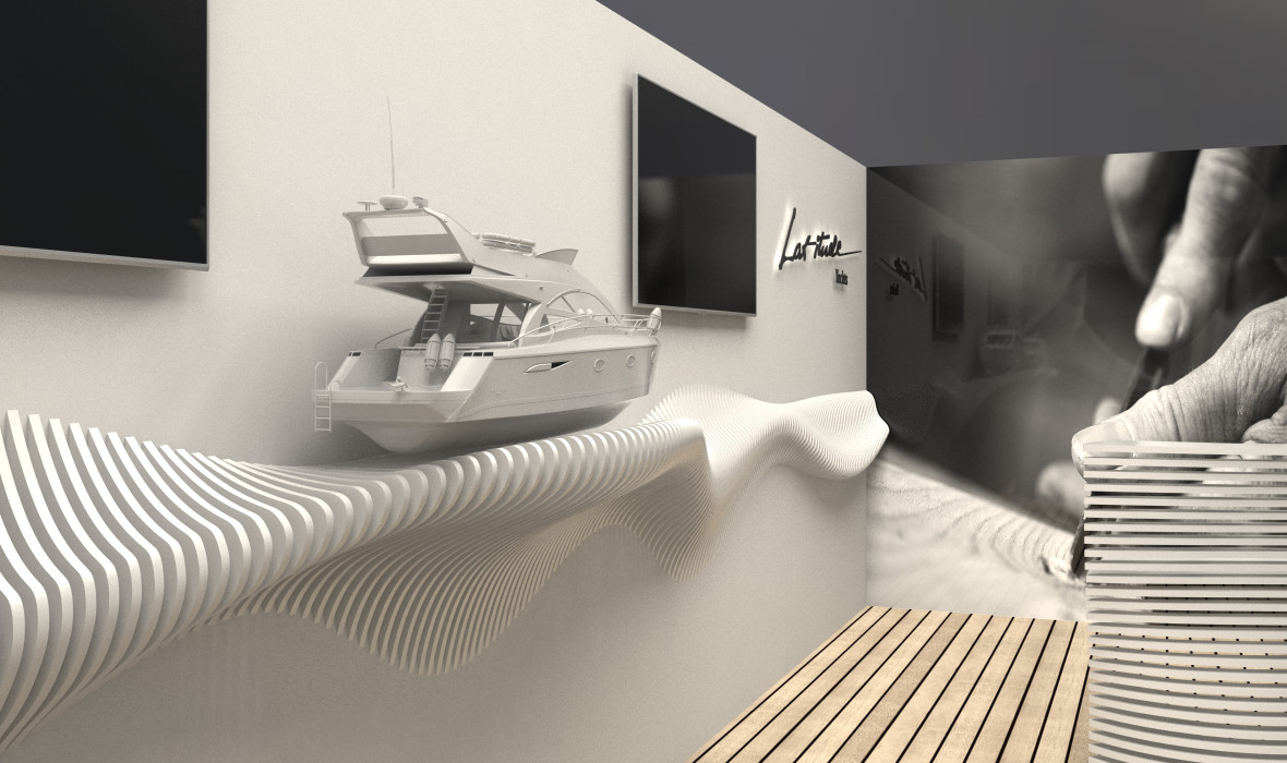 Messestand Monaco Yacht Show 2015